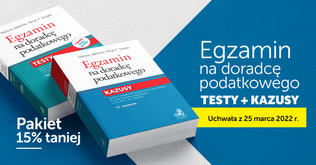 Egzamin na Doradcę podatkowego sprawdź publikacje pomocne w nauce